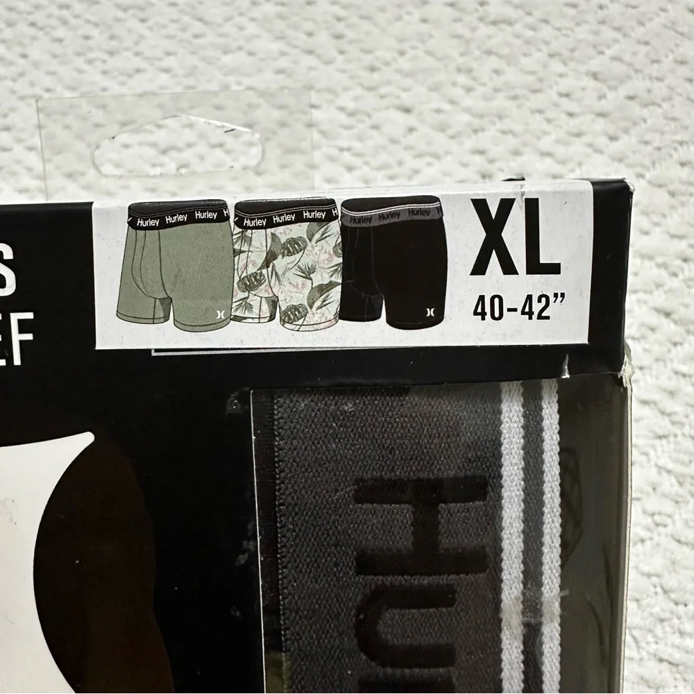 NIB Hurley Regrind Boxer Briefs Men’s Size XL